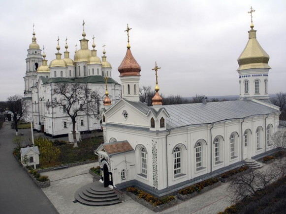 Image - Poltava: The Monastery of the Elevation of the Cross (cathedral) (1689-1709).